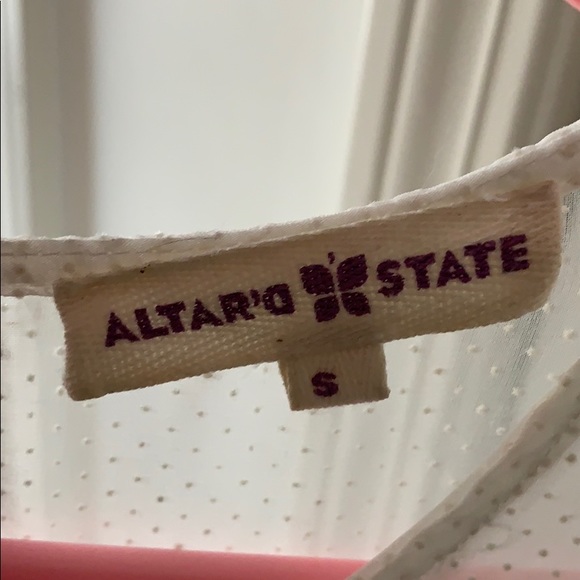 White Swiss Dot Dress - Picture 4 of 6